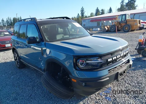 2022 Ford Bronco Sport Outer Banks z USA, uszkodzony, nr VIN 3FMCR9C62NRE27206